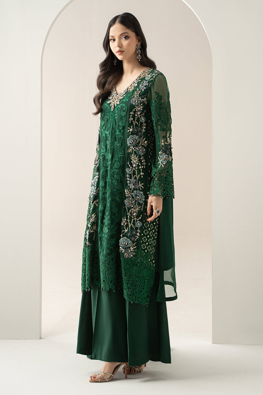 Maria B | BDS-3008 Emerald Green Ayla's Atelier